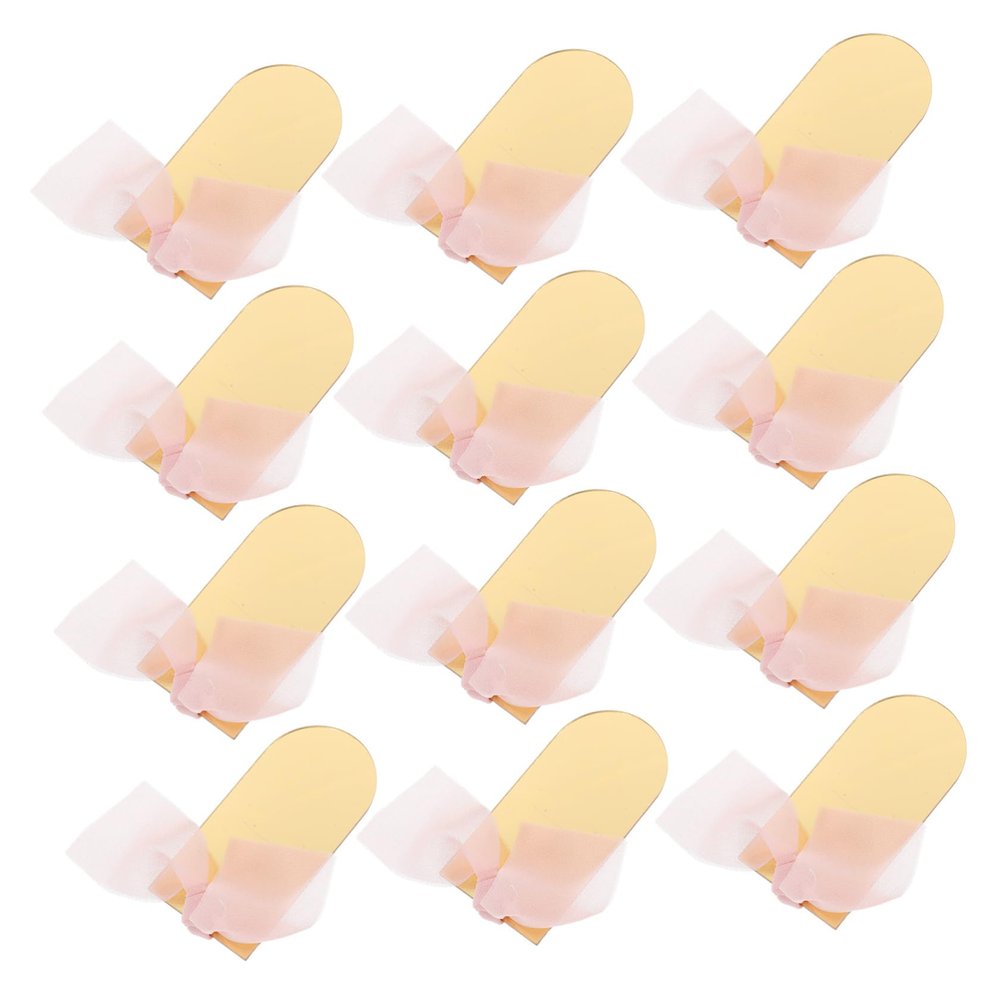 JECOMPRIS Set of Wedding Seat Tags with Ribbons