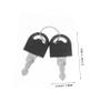 Key for Plastic Paper Towel Dispensers and Paper Boxes view 2