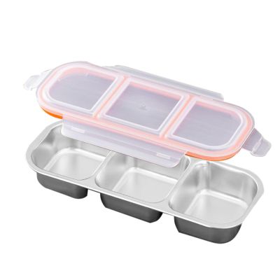 Gitekain Food-Grade Stainless Steel Reusable Leakproof Food Container