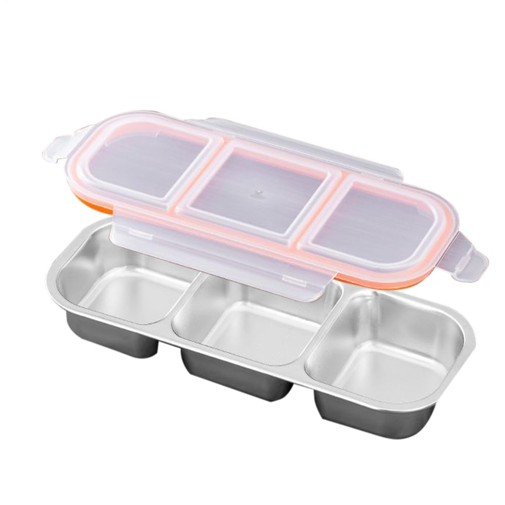 Gitekain Food-Grade Stainless Steel Reusable Leakproof Food Container