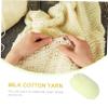 Holibanna Milk Cotton Yarn for DIY and Wet Felting, 50 g, Warm view 2