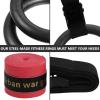 Toyvian Adjustable Gymnastics Rings, 2-Piece Webbing Set for Indoor Training view 3