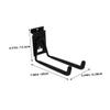 Alipis 2-Piece Heavy-Duty Iron Garage Wall Hooks view 2