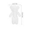 Warmhm 10-Piece DIY Foam Bear Craft Shapes for Flower Arrangements view 2