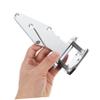 Silver Zinc Alloy Hinge for Industrial Ovens and Freezer Doors view 4