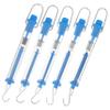 PRETYZOOM 5-Piece Hanging Tube Spring Scales, Blue view 1