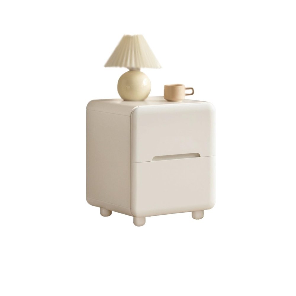 GEK208130 Weier Solid Wood Nightstand with Drawers