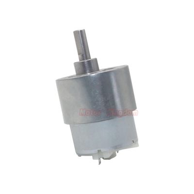 37 mm Full-Metal Gearbox Gearmotor, Electronic Starter, DC 6–12 V, 640 RPM, High Torque, 6 mm Shaft, DIY Smart Robot