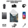 ODAWA Self-Adhesive Cloth, 35.1 x 35.1 cm, Mystic Wolf Teal, Multi-Purpose Wrap for Camera, Lens, Laptop view 4