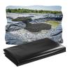 Reinforced Black Polyethylene Fish Pond Liner, 35S, 2.5 x 2.5 m view 1