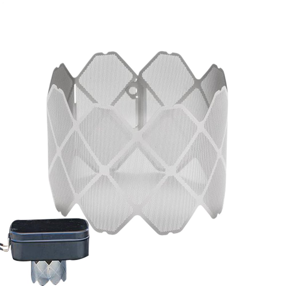Camping Stove Windscreen, Stainless Steel Folding Windshield