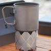 Camping Stove Windscreen, Stainless Steel Folding Windshield view 2