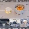 Camping Stove Windscreen, Stainless Steel Folding Windshield view 4