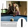 Abaodam Pool Cue Extension, Short Pool Cue Extender, Black Plastic view 3