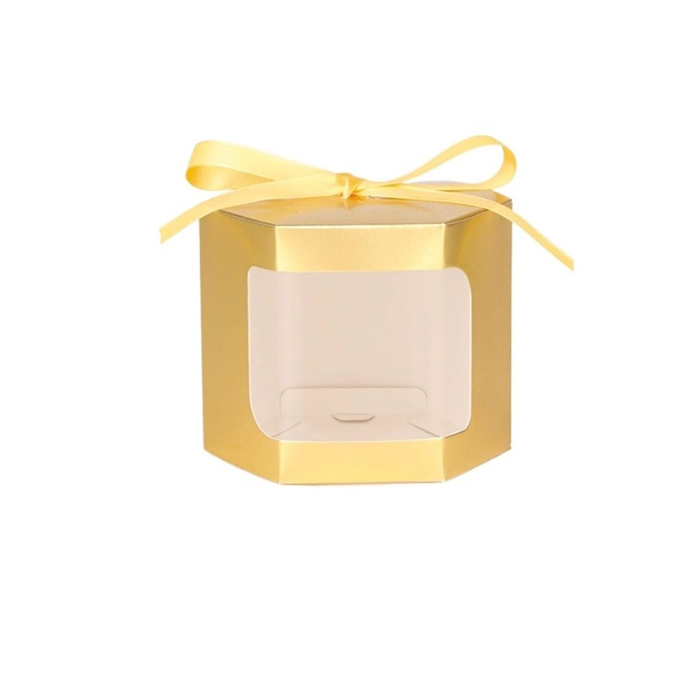 10-Pack Cake Boxes, 10 x 10 x 10 cm, with Window