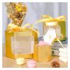 10-Pack Cake Boxes, 10 x 10 x 10 cm, with Window view 2
