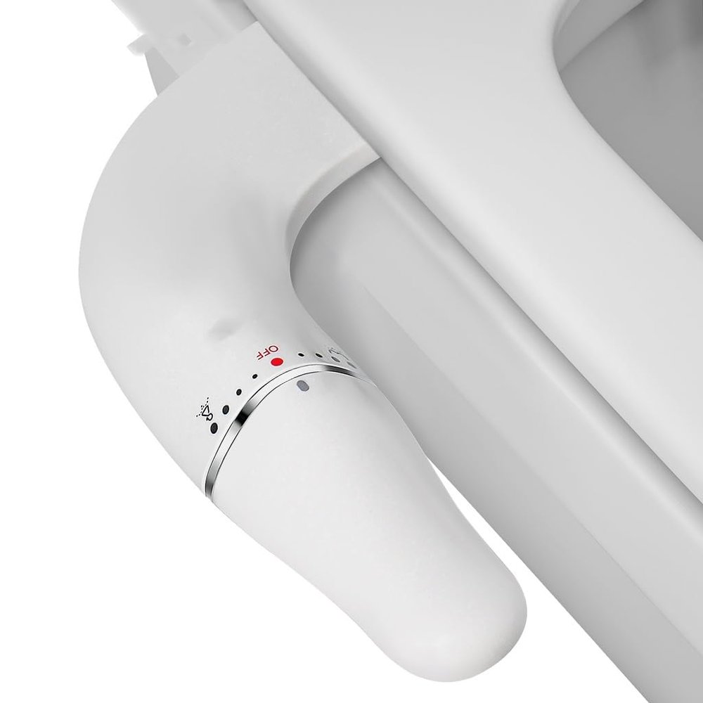 Adjustable Narrow Non-Electric Bidet Toilet Seat Attachment