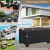 BDBSGBH Waterproof Outdoor Furniture Cover, Black, 210 x 190 x 85 cm view 2
