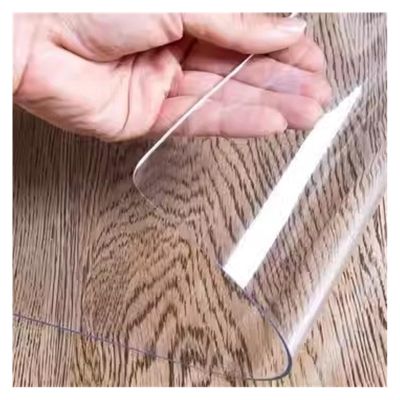 CVQJL Transparent PVC Office Chair Mat, 57 x 55 in