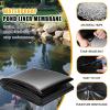 0.12 mm HDPE Pond Liner for Outdoor Use, Black, 4x6 m to 10x15 m view 3