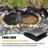 0.12 mm HDPE Pond Liner for Outdoor Use, Black, 4x6 m to 10x15 m view 4