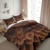 Dark Background Eagle Feather 3-Piece Bedding Set, 155 x 220 cm view 3
