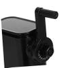 Adjustable Crank Pencil Sharpener for Sketching Pencils, Black view 3