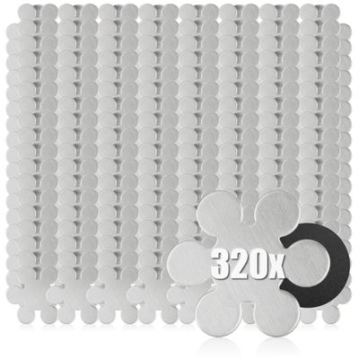 com-four 320x Tablecloth Weights, Stainless Steel