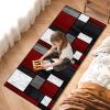 Long Runner Rug 80 x 350 cm, 6 mm Short Pile, Non-Slip and Washable view 4