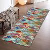 Long Hallway Runner Rug 60 x 500 cm, Low-Pile Washable Kitchen Runner view 2
