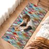 Long Hallway Runner Rug 60 x 500 cm, Low-Pile Washable Kitchen Runner view 4