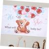 Gender Reveal Photo Banner for Baby Shower, Fabric view 4
