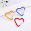 Red Heart Carabiner Keychain Clips, Aluminum Alloy for Camping, Backpacks and Water Bottles view 3