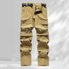 Foweknow Men's Zip-Off Trekking Pants, Waterproof Quick-Dry Softshell Outdoor Shorts view 2