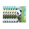 WHJSHOP Placemats with Two Cheerful Panda Pattern, Set of 6, Heat-Resistant view 2
