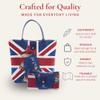 Signare Foldable Tapestry Shopping Bag – Union Jack Paddington view 4