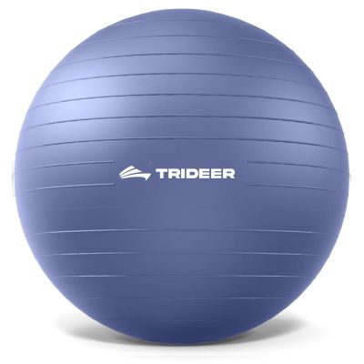 Trideer Exercise Ball, Ergonomic Office & Home Seating Ball, Yoga/Pilates Ball with Pump