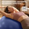 Trideer Exercise Ball, Ergonomic Office & Home Seating Ball, Yoga/Pilates Ball with Pump view 4
