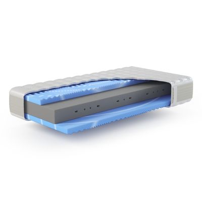 Hn8 XXL Gelstar KS Cold Foam Mattress, H3, 140 x 200 cm