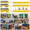 Generic Spill Containment Pallet for 2 Drums, 12/18/40-Gallon Modular Tray with Drain and Forklift Pockets view 3