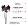 SUQIN Professional 54 mm Forstner Drill Bit with Round Shank view 3