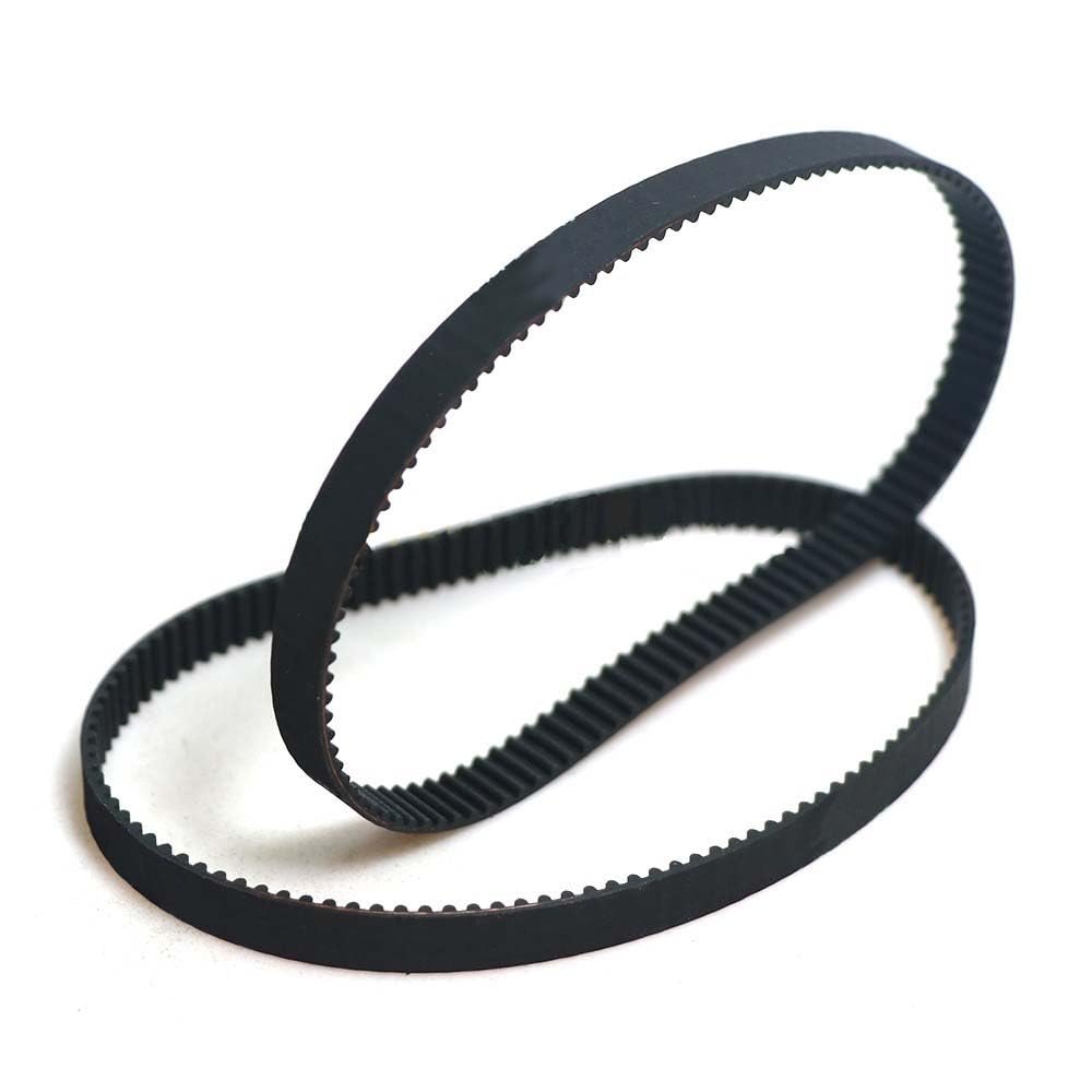 2-Pack 2GT Closed-Loop Timing Belts, 2GT-194 mm, 30 mm, Rubber, for 3D Printers