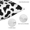 Anceky Black and White Spotted Cow Pillow Cover, 20 x 20 in, with Zipper view 3