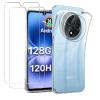 MEMELOKA Case for UMIDIGI G100/G100A with 2 Tempered Glass Screen Protectors, Ultra-Thin Clear TPU Case view 1