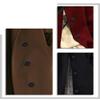 30 Round Resin Buttons, 4-Hole, Beige, 18 mm view 4