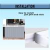 Highdi Cabinet Curtain, Dust-Resistant, Self-Adhesive Privacy Curtain for Kitchen Cabinets, Wardrobes and Bookshelves (Bread Machine, W70 x H90 cm) view 4