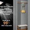 Generic Temporary Changing Room for Clothing Stores, Mobile Changing Room with Privacy Curtain, Brown, 100 x 80 x 200 cm view 2