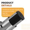 Consfly NPT Pipe Tap Set, 2.5 cm, 3.8 cm and 3.8 cm, 3-Piece Carbon Steel view 3