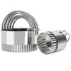 Vobumix Round Cookie Cutters with Handles, Stainless Steel view 1