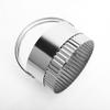 Vobumix Round Cookie Cutters with Handles, Stainless Steel view 3